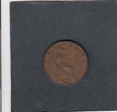 Beschrijving: 1 Farthing  GEORGIUS V 